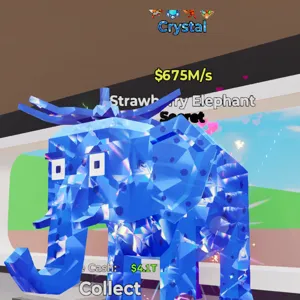 Crystal elephant