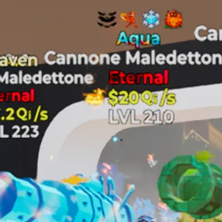 aqua cannone