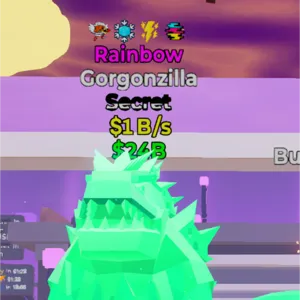 rainbow gorgonzilla