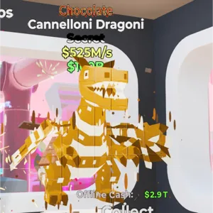 chocolate cannelloni