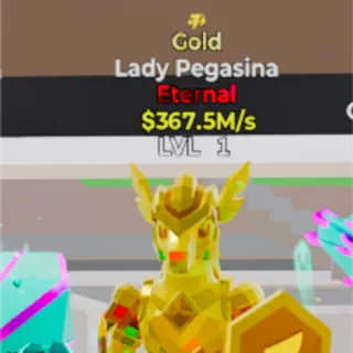 gold lady
