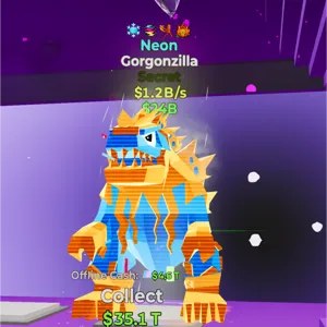 neon gorgonzilla