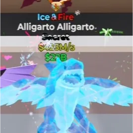 ice & fire alligator