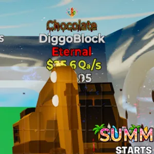 chocolate diggo block
