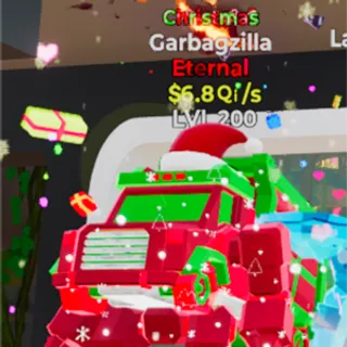 Christmas garbagzilla