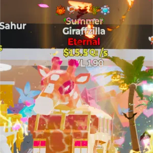 summer giraffzilla