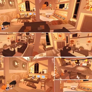 cute fall adopt me home