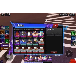 4 RULERS - UNIVERSAL TOWER DEFENSE ACCOUNT