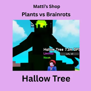 Huge Hallow Tree 7.1m DPS