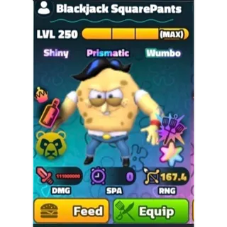 SW Superstar Blackjack Squarepants