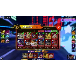 Anime Crusaders Account - 6 Crusaders