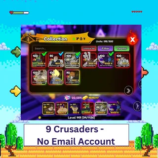 Anime Crusaders Clean Account (mostly meta)
