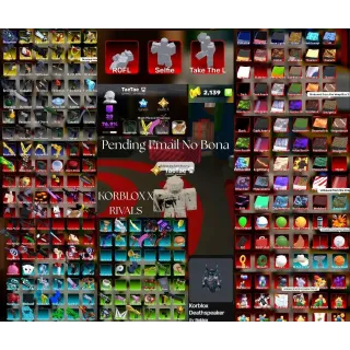 Rivals Game Account - Roblox 