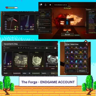 THE FORGE - ARCHANGEL ACCOUNT (LEVEL 200)