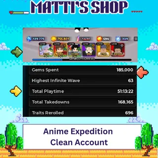 Anime Expedition Account