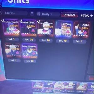 UNIVERSAL TOWER DEFENSE ACCOUNT - 7 RULERS 