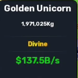 Golden Unicorn - Steal an Egg (Top Leaderboard)