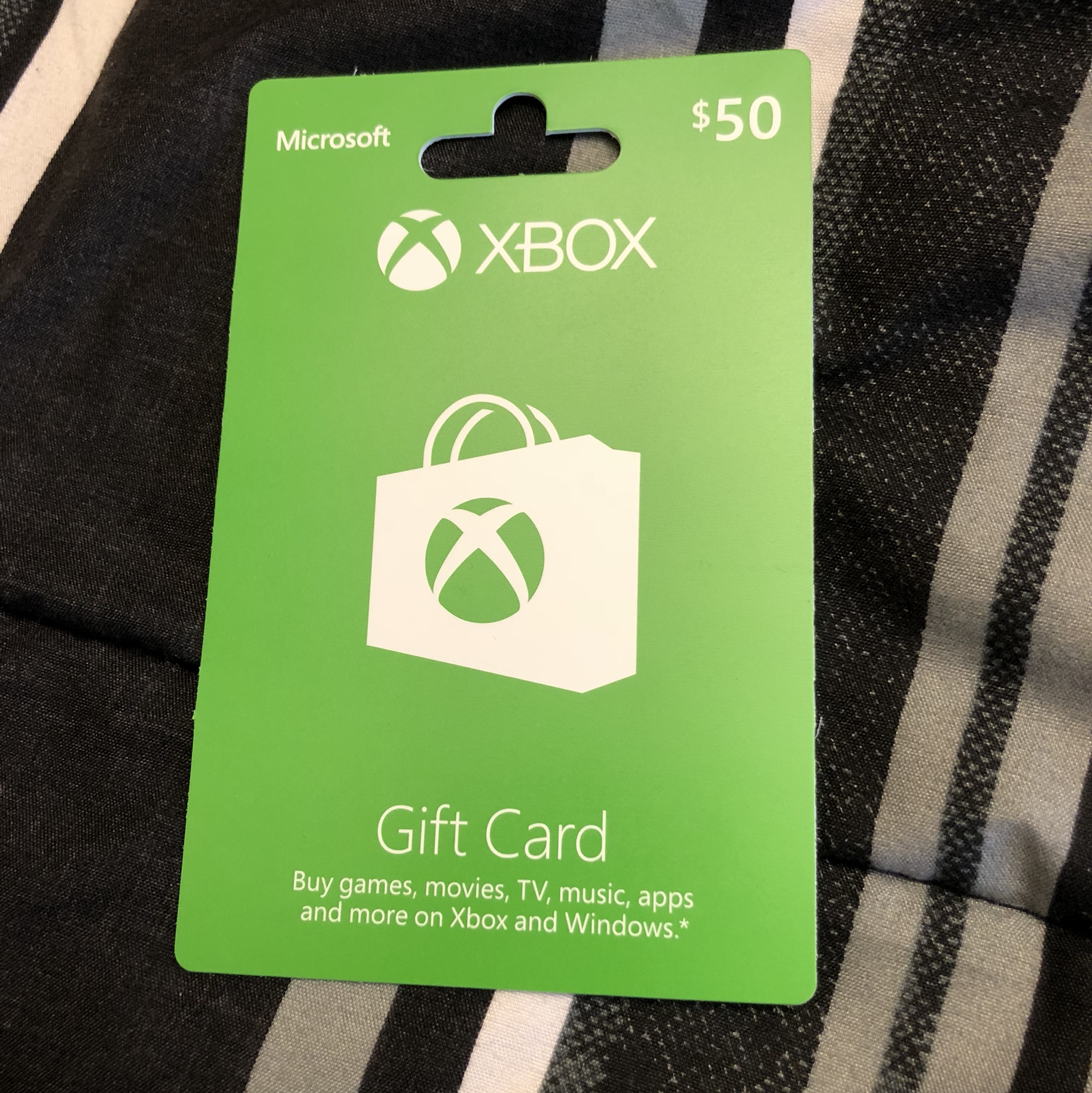 Xbox one deals gift card 50