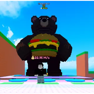??? Burgerini Bearini [ Colossal Size ] | Lucky | Level 200 | Fast Delivery