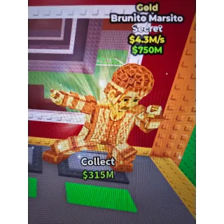 Brunito Marsito Gold