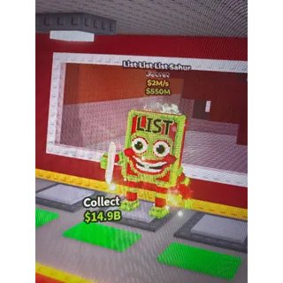 List List List Sahur