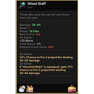 [Pixel Que[Pixel Quest] - Ghoul Staff (HALLOWEEN EXCLUSIVE) (LEGENDARY)