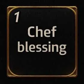 Chef's Blessing | Archived