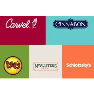 $100 USD Jamba Juice, Aunite Anne's, Cinnabon