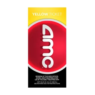 1 AMC Yellow Ticket