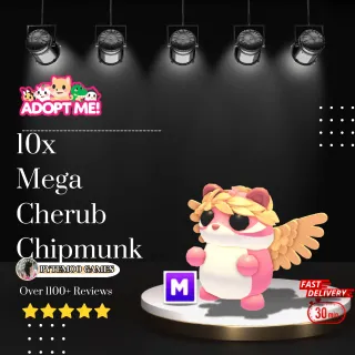 10x Mega Cherub Chipmunk