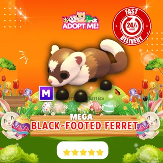  Mega Black Footed Ferret