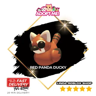 Mega Red Panda Ducky 