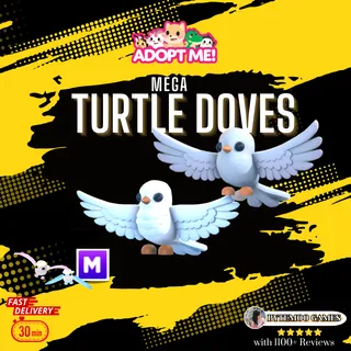 2x Mega Turtle Doves
