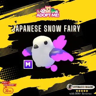 Mega Japanese Snow Fairy - 15min Delivery