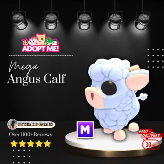 2x Mega Angus Calf - 15min Delivery