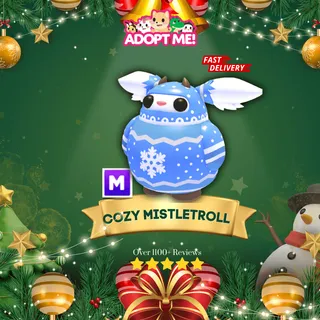 4x Mega Cozy Mistletroll