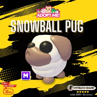 Mega Snowball Pug Adopt me