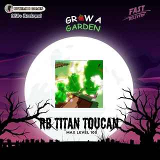 [Grow a Garden] Rainbow Huge Toucan LVL 100