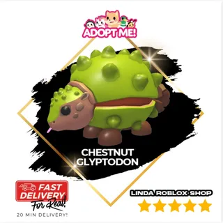4x Mega Chestnut Glyptodon