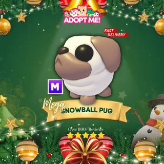 1x Mega Snowball Pug
