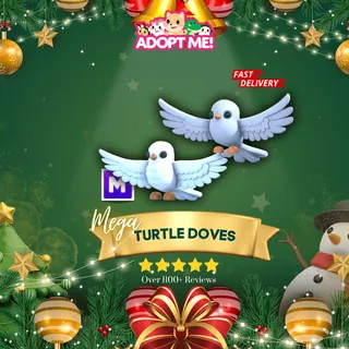 2x Mega Turtle Doves