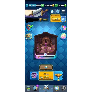 Clash Royale MAX Account (13K Trophies • 19 Max Cards • 32K Gems • 6 Years Old) + Free Clash of Clans TH16 INCLUDED 🔥