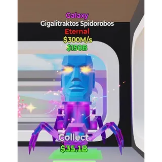 Fortnite Steal the Brainrot Galaxy Gigalitraktos Spidorobos