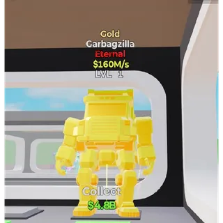 Fortnite Steal The Brainrot Gold Garbagzilla 