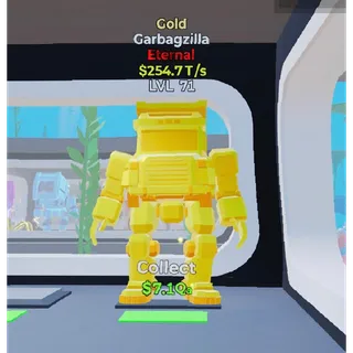 Fortnite Steal The Brainrot Gold Garbagzilla 
