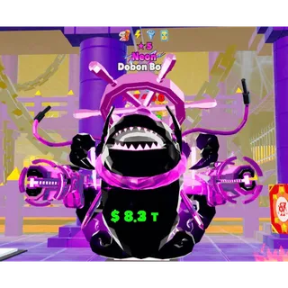 Neon Dobon Bozu ★5 STAR 4 traits 7600 Fortnite Fight The Brainrot