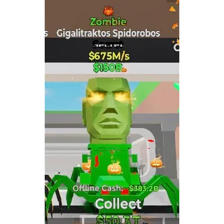 FORTNITE STEAL THE BRAINROT ZOMBIE GIGALITRAKTOS SPIDOROBOS 