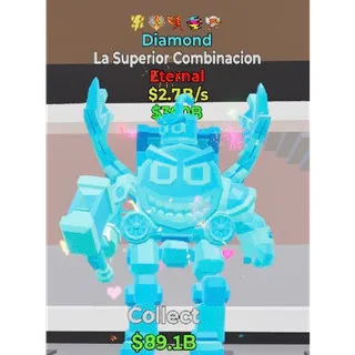 Fortnite Steal The Brainrot Diamond La Superior Combinacion 5 traits 2.7B/s