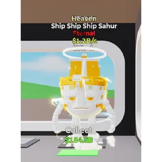 Heaven Ship Ship Ship Sahur Fortnite Steal The Brainrot