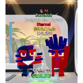Football burguro Dan fryuro 2 traits Fortnite Steal The Brainrot